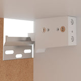 Hanging Cabinet Lyon Black 29.5x31x60 cm Engineered Wood - Extra Image