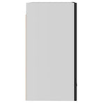 Hanging Cabinet Lyon Black 39.5x31x60 cm Engineered Wood