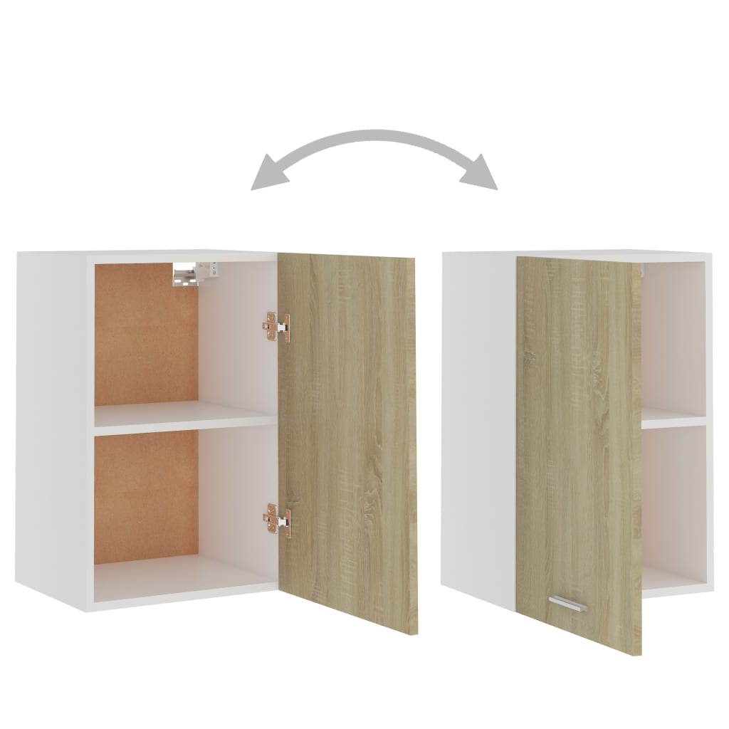 Hanging Cabinet Lyon Sonoma Oak 39.5x31x60 cm Engineered Wood