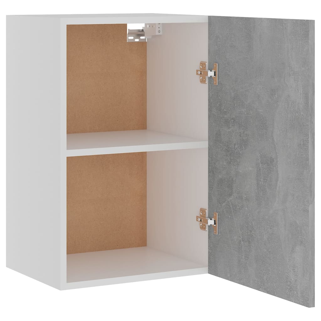 Hanging Cabinet Lyon Concrete Grey 39.5x31x60 cm Engineered Wood