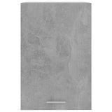 Hanging Cabinet Lyon Concrete Grey 39.5x31x60 cm Engineered Wood - Close-Up Angle