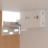 Hanging Cabinet Lyon Concrete Grey 39.5x31x60 cm Engineered Wood - Extra Image