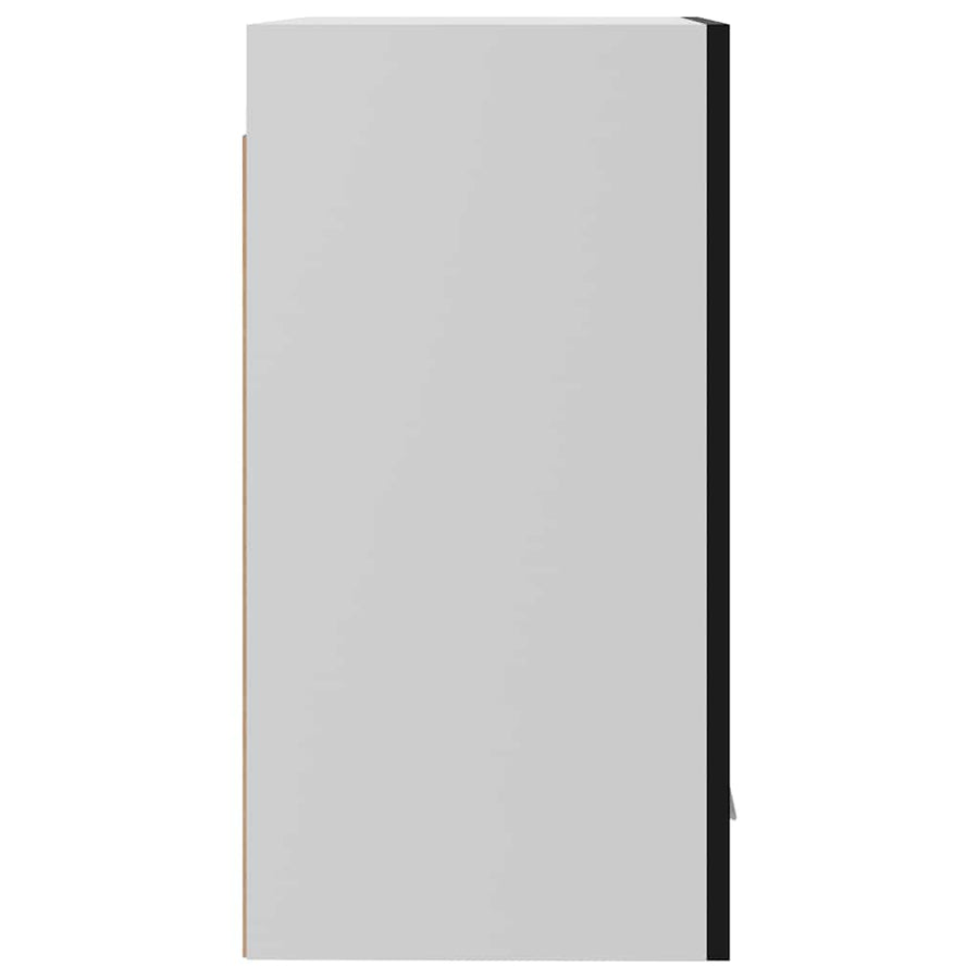 Hanging Cabinet "Lyon" High Gloss Black 39.5x31x60 cm