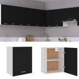 Hanging Cabinet Lyon Black 50x31x60 cm Engineered Wood