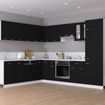 Hanging Cabinet Lyon Black 50x31x60 cm Engineered Wood