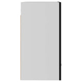 Hanging Cabinet Lyon Black 50x31x60 cm Engineered Wood