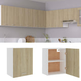 Hanging Cabinet Sonoma Oak 50x31x60 cm Engineered Wood - Front View