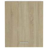 Hanging Cabinet Sonoma Oak 50x31x60 cm Engineered Wood - Close-Up Angle