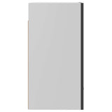 Hanging Cabinet Lyon High Gloss Grey 50x31x60 cm Engineered Wood