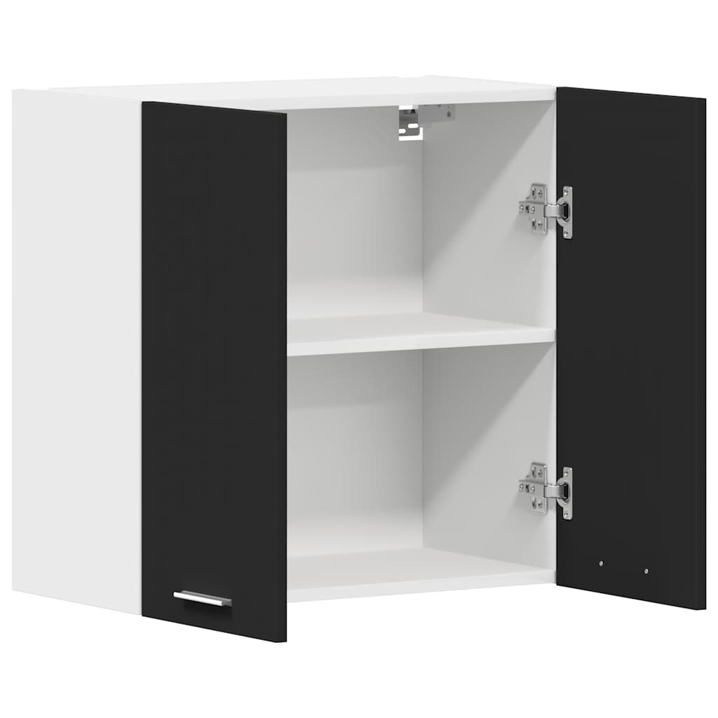 Hanging Cabinet Lyon Black 60x31x60 cm Engineered Wood