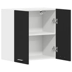Hanging Cabinet Lyon Black 60x31x60 cm Engineered Wood