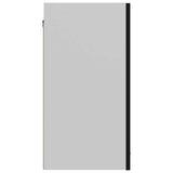 Hanging Cabinet Lyon Black 60x31x60 cm Engineered Wood