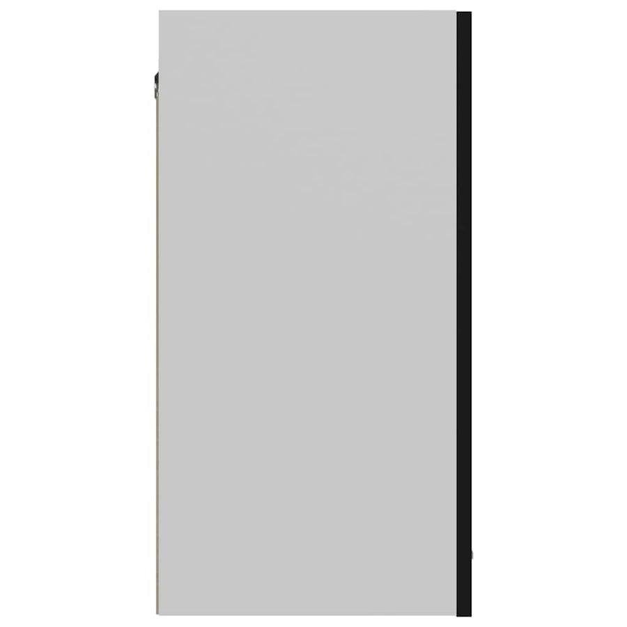 Hanging Cabinet Lyon Black 60x31x60 cm Engineered Wood