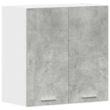 Hanging Cabinet Lyon Concrete Grey 60x31x60 cm Engineered Wood - Front View