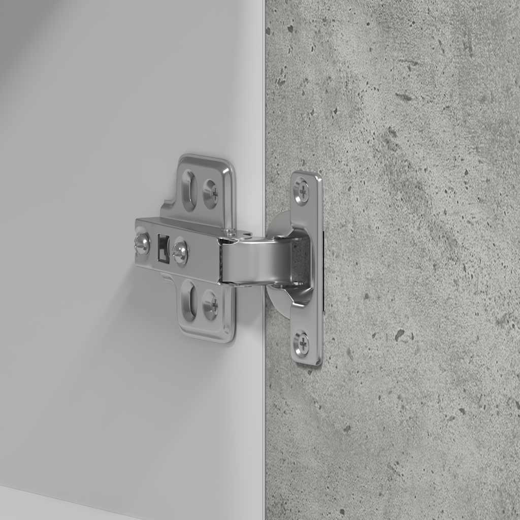 Hanging Cabinet Lyon Concrete Grey 60x31x60 cm Engineered Wood