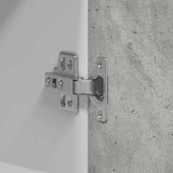 Hanging Cabinet Lyon Concrete Grey 60x31x60 cm Engineered Wood - Extra Image