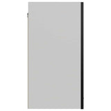 Hanging Cabinet Lyon High Gloss Black 60x31x60 cm Engineered Wood