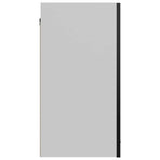 Hanging Cabinet Lyon High Gloss Black 60x31x60 cm Engineered Wood