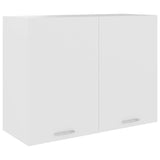 Hanging Cabinet Lyon White 80x31x60 cm Engineered Wood