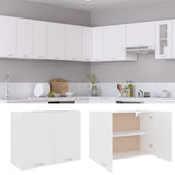 Hanging Cabinet Lyon White 80x31x60 cm Engineered Wood - Front View