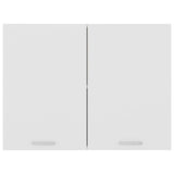 Hanging Cabinet Lyon White 80x31x60 cm Engineered Wood