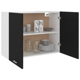Hanging Cabinet Lyon Black 80x31x60 cm Engineered Wood - Top-Down View