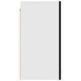 Hanging Cabinet Lyon Black 80x31x60 cm Engineered Wood