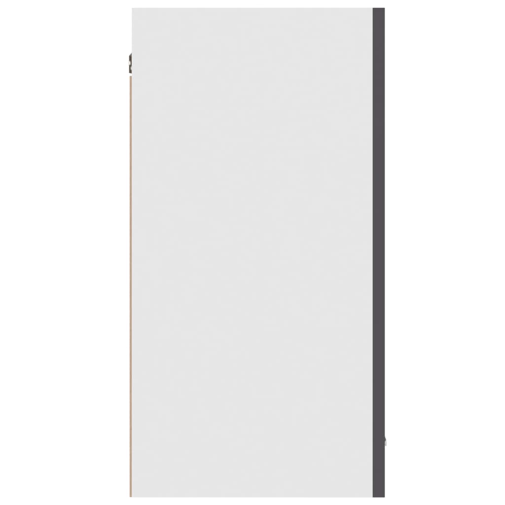 Hanging Cabinet Lyon Grey 80x31x60 cm Engineered Wood