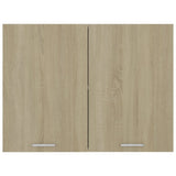 Hanging Cabinet Sonoma Oak 80x31x60 cm Engineered Wood