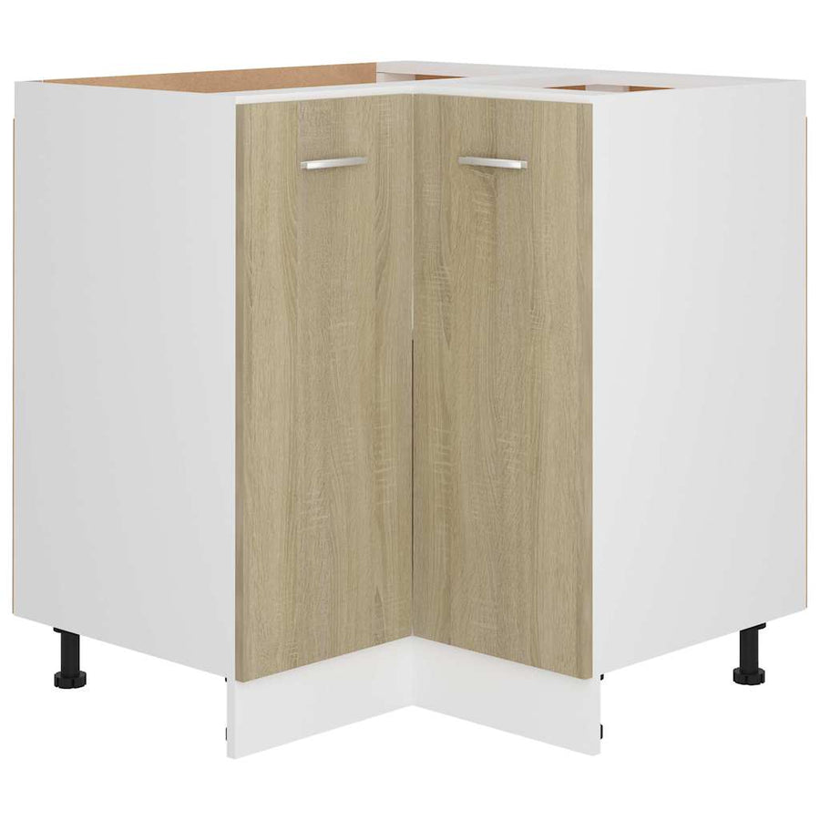 Corner Bottom Cabinet "Lyon" Sonoma Oak 75.5x75.5x81.5 cm
