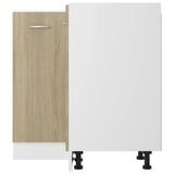 Corner Bottom Cabinet Lyon Sonoma Oak 75.5x75.5x81.5 cm Engineered Wood - Close-Up Angle