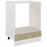 Oven Cabinet Lyon Sonoma Oak 60x46x81.5 cm Engineered Wood