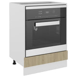 Oven Cabinet Lyon Sonoma Oak 60x46x81.5 cm Engineered Wood