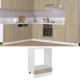 Oven Cabinet Lyon Sonoma Oak 60x46x81.5 cm Engineered Wood