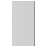 Hanging Glass Cabinet Lyon Concrete Grey 40x31x60 cm Engineered Wood