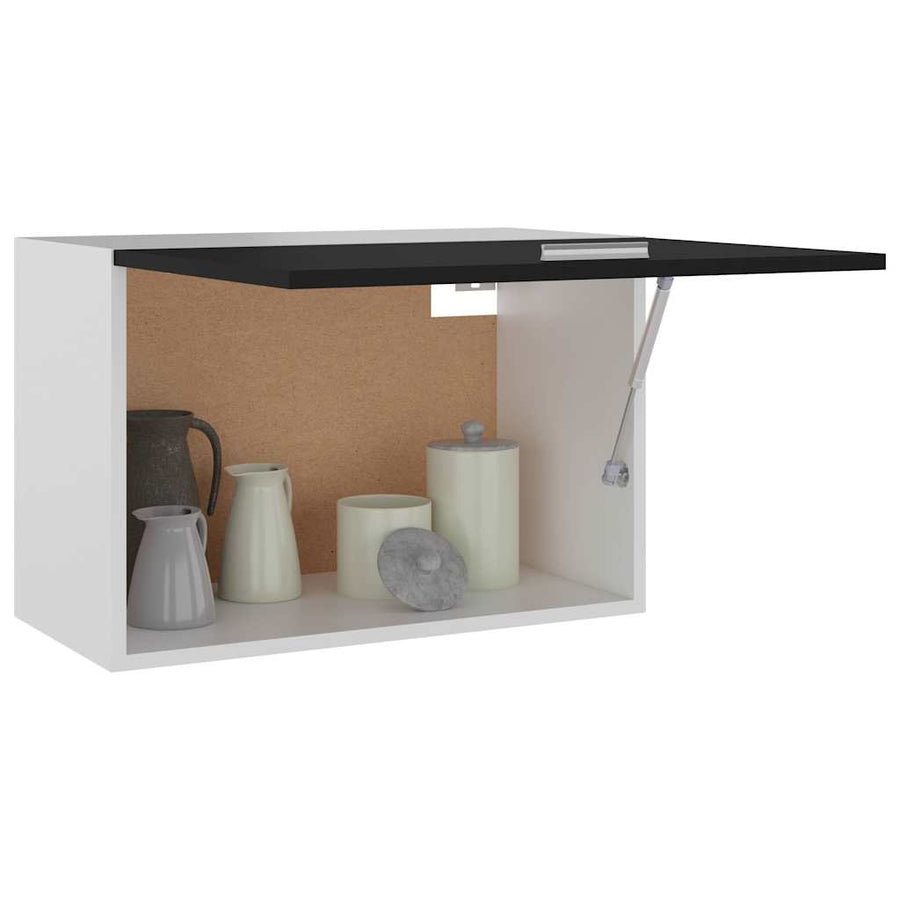 Hanging Cabinet Lyon Black 60x31x40 cm Engineered Wood