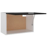 Hanging Cabinet Lyon Black 60x31x40 cm Engineered Wood
