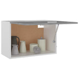Hanging Cabinet Concrete Grey 60x31x40 cm Engineered Wood - Top-Down View