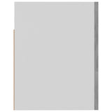 Hanging Cabinet Concrete Grey 60x31x40 cm Engineered Wood - Close-Up Angle