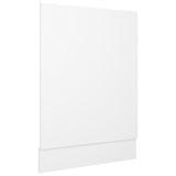 Dishwasher Panel Lyon White 45x3x67 cm Engineered Wood - Front View