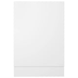 Dishwasher Panel Lyon White 45x3x67 cm Engineered Wood - Top-Down View
