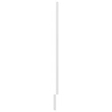 Dishwasher Panel Lyon White 45x3x67 cm Engineered Wood - 45-Degree Angle