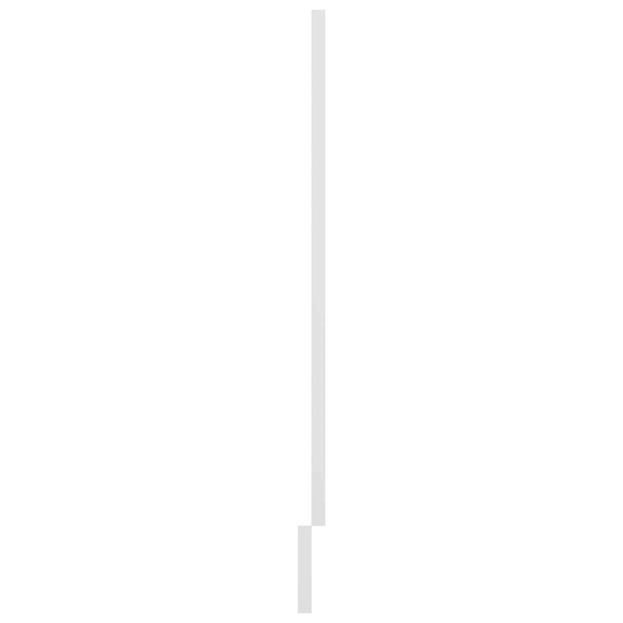 Dishwasher Panel Lyon White 45x3x67 cm Engineered Wood