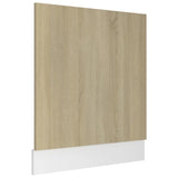 Dishwasher Panel Lyon Sonoma Oak 59.5x3x67 cm Engineered Wood - Front View