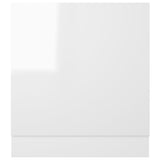 Dishwasher Panel Lyon High Gloss White 59.5x3x67 cm Engineered Wood