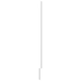 Dishwasher Panel Lyon High Gloss White 59.5x3x67 cm Engineered Wood