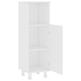 Bathroom Cabinet White 30x30x95 cm Engineered Wood
