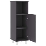 Bathroom Cabinet Grey 30x30x95 cm Engineered Wood