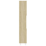 Bathroom Cabinet Sonoma Oak 30x30x179 cm Engineered Wood