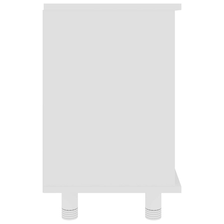 Bathroom Cabinet White 60x32x53.5 cm Engineered Wood